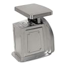 San Jamar SCMDL50 Escali 50 lb Mechanical Dial Scale - 4 5/8" x 6", Stainless Steel thumbnail 5