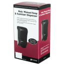 San Jamar SF1300TBK 1300 mL Wall-Mount Foam Soap Dispenser - Manual, Black Pearl thumbnail 5