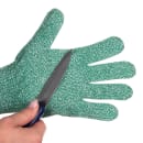 San Jamar SG10-GN-M Medium Cut Resistant Glove - Synthetic Fiber, Green thumbnail 2