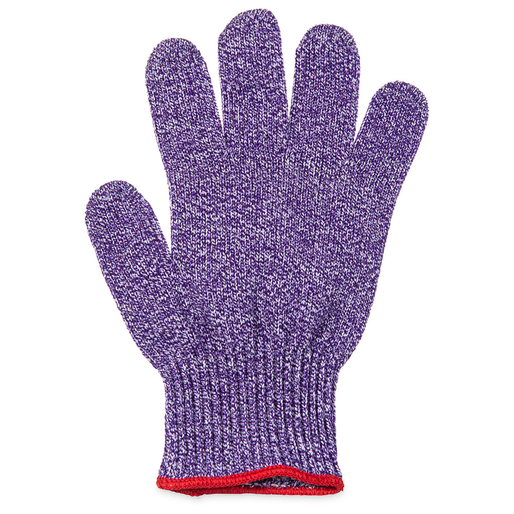 San Jamar SG10-PR-M Medium Cut Resistant Glove - Synthetic Fiber, Purple