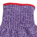 San Jamar SG10-PR-M Medium Cut Resistant Glove - Synthetic Fiber, Purple thumbnail 3