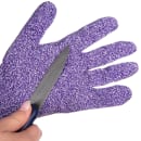 San Jamar SG10-PR-M Medium Cut Resistant Glove - Synthetic Fiber, Purple thumbnail 4