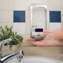 San Jamar SHF970SS Wall Mount Touch Free Foam Soap Dispenser - 5 3/4" x 12 1/4", Stainless thumbnail 6