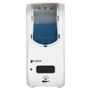 San Jamar SHF970WHCL Wall Mount Touch Free Foam Soap Dispenser - 5 3/4" x 12 1/4", White/Clear thumbnail 2