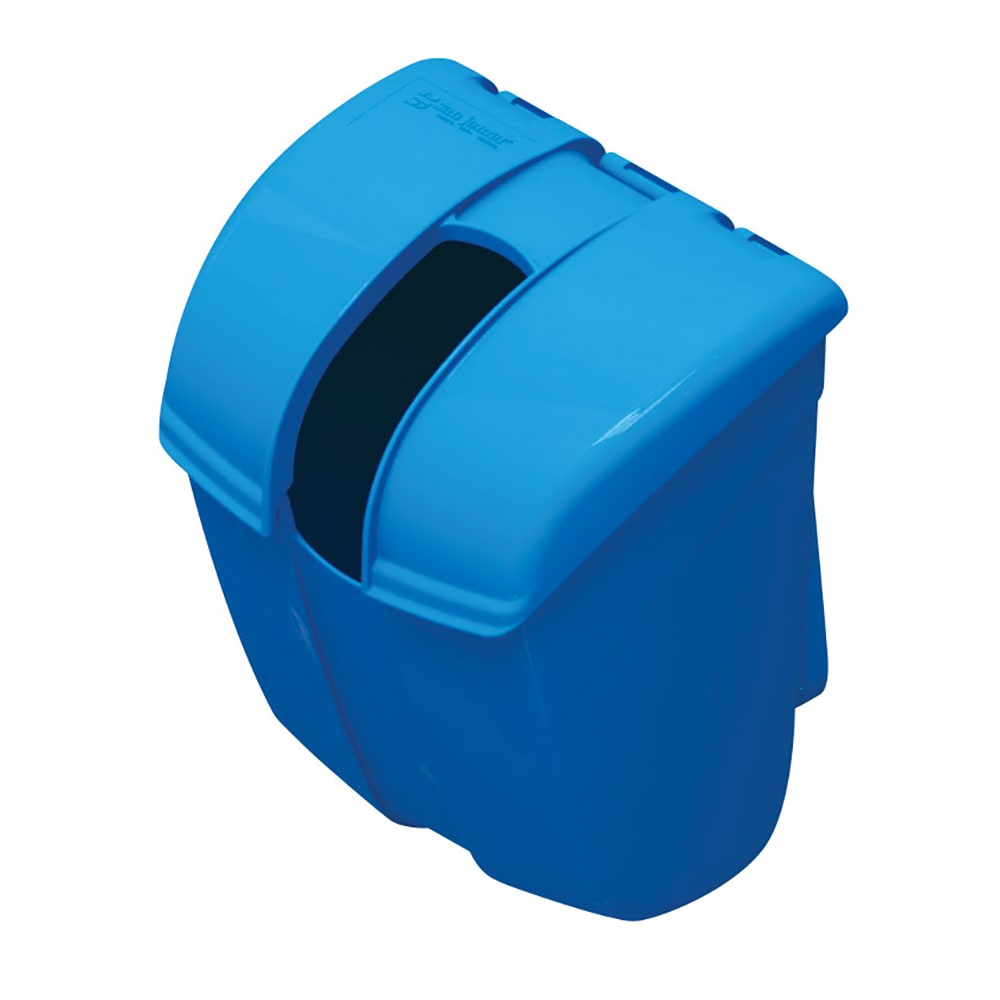 San Jamar SI2000 Saf-T-Ice® Ice Bin Scoop Holder - 9 1/8" x 8", HDPE Plastic