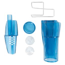 San Jamar SI5000 10 oz Saf-T-Scoop® Round Ice Scoop w/ Knuckle Guard & Guardian™ Holder - Polycarbonate thumbnail 2