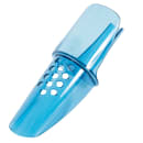 San Jamar SI5000 10 oz Saf-T-Scoop® Round Ice Scoop w/ Knuckle Guard & Guardian™ Holder - Polycarbonate thumbnail 7