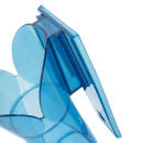 San Jamar SI5000 10 oz Saf-T-Scoop® Round Ice Scoop w/ Knuckle Guard & Guardian™ Holder - Polycarbonate thumbnail 9