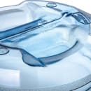 San Jamar SI6000 Round Ice Tote w/ 6 gal Capacity, Clear Blue thumbnail 6