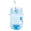San Jamar SI6100 Round Ice Tote w/ 5 gal Capacity, Clear Blue thumbnail 4