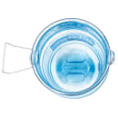 San Jamar SI6100 Round Ice Tote w/ 5 gal Capacity, Clear Blue thumbnail 5