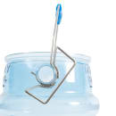 San Jamar SI6100 Round Ice Tote w/ 5 gal Capacity, Clear Blue thumbnail 7