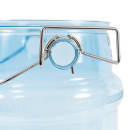 San Jamar SI6100 Round Ice Tote w/ 5 gal Capacity, Clear Blue thumbnail 8