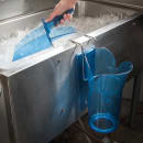 San Jamar SI7700 24 oz Saf-T-Scoop® Round Ice Scoop w/ Knuckle Guard & Guardian™ Holder - Polycarbonate thumbnail 6