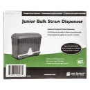 San Jamar ST250 Single Sided Straw Dispenser - 250 Capacity, Black thumbnail 10