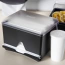 San Jamar ST500 Double Sided Straw Dispenser - 500 Capacity, Black thumbnail 6