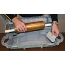 San Jamar SW1218 Safety Wrap Station Dispenser, Film or Foil Rolls, 12 18 in, Label Dispenser thumbnail 6