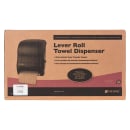 San Jamar T1100TBK Wall Mount Roll Paper Towel Dispenser - Plastic, Pearl Black thumbnail 7