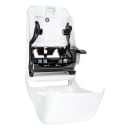 San Jamar T1100WH Wall Mount Roll Paper Towel Dispenser - Plastic, White thumbnail 4