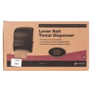 San Jamar T1100WH Wall Mount Roll Paper Towel Dispenser - Plastic, White thumbnail 7