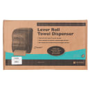 San Jamar T1190TBK Wall Mount Roll Paper Towel Dispenser - Plastic, Black Pearl thumbnail 7