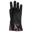 San Jamar T1212 12" Rotissi Glove w/ Cotton Lining - Neoprene, Black thumbnail 2