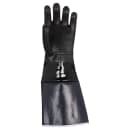 San Jamar T1217 17" Rotissi Glove w/ Cotton Lining - Neoprene, Black thumbnail 2