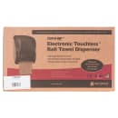 San Jamar T1300TBK Wall Mount Touchless Roll Paper Towel Dispenser - Plastic, Black Pearl thumbnail 6