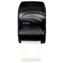 San Jamar T1390TBK Wall Mount Touchless Roll Paper Towel Dispenser - Plastic, Black Pearl thumbnail 2