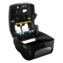 San Jamar T1470BKSS Wall Mount Touchless Roll Paper Towel Dispenser - Plastic, Black/Stainless thumbnail 4