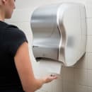 San Jamar T1470SS Wall Mount Touchless Roll Paper Towel Dispenser - Plastic, Stainless thumbnail 5