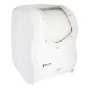 San Jamar T1470WHCL Wall Mount Touchless Roll Paper Towel Dispenser - Plastic, White/Clear thumbnail 3