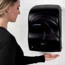 San Jamar T1490TBK Wall Mount Touchless Roll Paper Towel Dispenser - Plastic, Black Pearl thumbnail 5