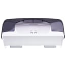 San Jamar T1700TBK Wall Mount Paper Towel Dispenser for C Fold or Multifold - Plastic, Black Pearl thumbnail 4