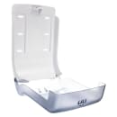 San Jamar T1700TBL Wall Mount Paper Towel Dispenser for C Fold or Multifold - Plastic, Arctic Blue thumbnail 4