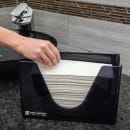 San Jamar T1720TBK Countertop Paper Towel Dispenser w/ 1 Stack Capacity - Plastic, Black Pearl thumbnail 5