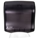 San Jamar T1750TBK Wall Mount Paper Towel Dispenser w/ 240 C Fold Capacity - Plastic, Black Pearl thumbnail 2