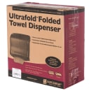 San Jamar T1750TBK Wall Mount Paper Towel Dispenser w/ 240 C Fold Capacity - Plastic, Black Pearl thumbnail 6