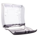 San Jamar T1755TBK Wall Mount Paper Towel Dispenser w/ 240 C Fold Capacity - Plastic, Black Pearl thumbnail 4