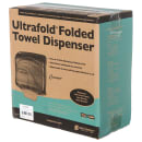 San Jamar T1759TBK Wall Mount Paper Towel Dispenser w/ 240 C Fold Capacity - Plastic, Black Pearl thumbnail 6