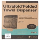 San Jamar T1759TBK Wall Mount Paper Towel Dispenser w/ 240 C Fold Capacity - Plastic, Black Pearl thumbnail 7