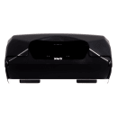 San Jamar T1770BKSS Wall Mount Paper Towel Dispenser w/ (500) Multifold Capacity - Plastic, Black/Stainless thumbnail 3