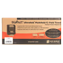 San Jamar T1770BKSS Wall Mount Paper Towel Dispenser w/ (500) Multifold Capacity - Plastic, Black/Stainless thumbnail 7