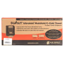 San Jamar T1770WHCL Wall Mount Paper Towel Dispenser w/ (500) Multifold Capacity - Plastic, White/Clear thumbnail 7