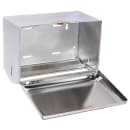 San Jamar T1800XC Wall Mount Paper Towel Dispenser for Singlefold - Steel, Bright Chrome thumbnail 4