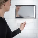 San Jamar T1800XC Wall Mount Paper Towel Dispenser for Singlefold - Steel, Bright Chrome thumbnail 5