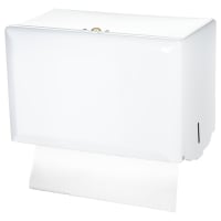 San Jamar T1800XC Wall Mount Paper Towel Dispenser for Singlefold - Steel, Bright Chrome thumbnail 6