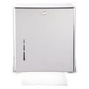 San Jamar T1905XC Wall Mount Paper Towel Dispenser for C Fold or Multifold - Steel, Bright Chrome thumbnail 2