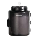 San Jamar T430TBK Wall Mount Wet Wipe Dispenser for 10"D Tall Roll - Plastic, Black thumbnail 2