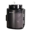 San Jamar T430TBK Wall Mount Wet Wipe Dispenser for 10"D Tall Roll - Plastic, Black thumbnail 3